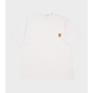 Comme des Garcons Shirt Oversize Strawberry T-shirt White S