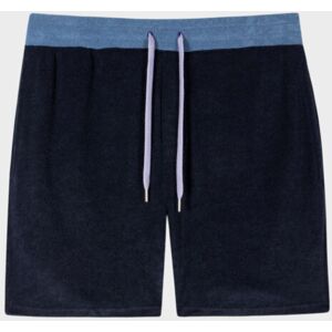 Paul Smith Towelling Lounge Shorts Blue Mix S