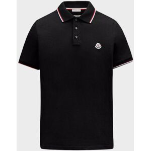 Classic Logo Stripe Polo Black XXL