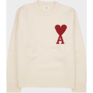 Ami De Coeur Knit Ecru/Rouge XL