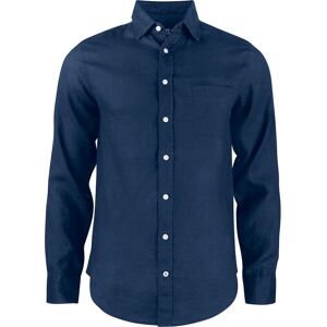 Cutter & Buck 352408 Summerland Linen Shirt Dark Navy M