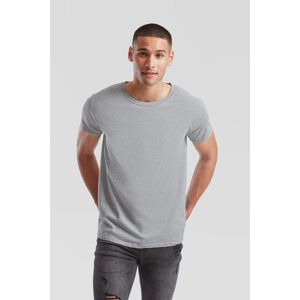 Fruit Of The Loom F130 Iconic T Dark Heather Grey Xl