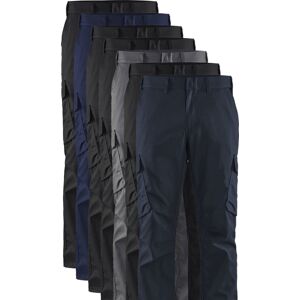 Blåkläder 1444 Industri Buks Stretch / Industri Arbejdsbuks Stretch - D100 - Mørk Marineblå/sort
