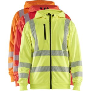 Blåkläder 3565 High Vis Hættetrøje Full Zip / High Vis Hættetrøje Full Zip - 2xl - High Vis Rød