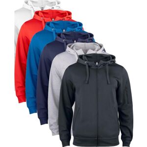 Clique 21014 Basic Active Hoody Full Zip  / Hættetrøje Kongeblå 2xl