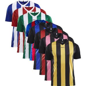 Craft 1905562 Progress Jersey Stripe Men Herre / Spillertrøje / Sportstrøje / Trøje Club Cobolt/bright Red 2xl