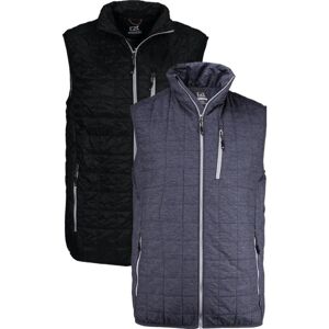 Cutter & Buck 351408 Rainier Vest Men'S Antracit Blue Melange 3xl