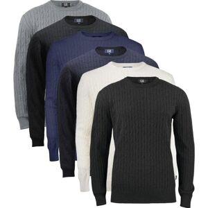 Cutter & Buck 355402 Blakely Knitted Sweater Men'S Black 3xl
