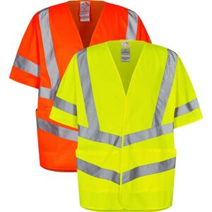 Engel 5031-240 Safety Vejvest Med Ærmer / Arbejdsvest Gul M/l