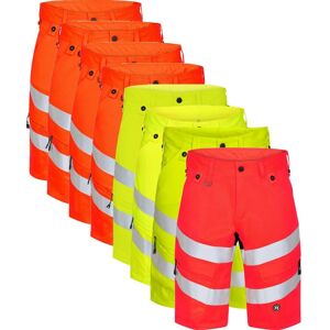 Engel 6546-314 Safety Shorts / Arbejdsshorts Rød/sort 72