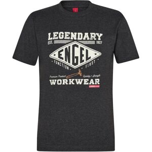 Engel 9042-337 Extend T- Shirt Dark Grey Melange 4xl