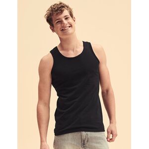 Fruit Of The Loom F260, T-Shirts Valueweight Athletic Vest-Blå-2xl