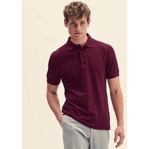 Fruit Of The Loom F506 65/35 Tailored Fit Polo Dark Heather Grey Xl