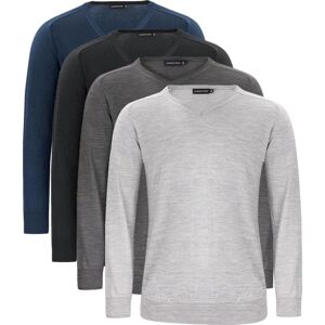 J. Harvest & Frost 2930101 Merino V Herre Navy 3xl