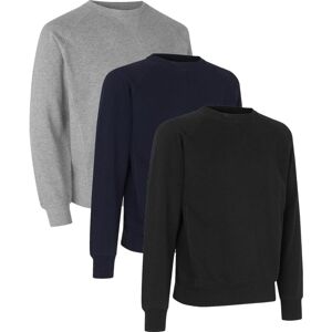 Id 0613 Sweatshirt   Business-Grå Melange-3xl