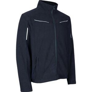 Id 0792 Zip-N-Mix Mikrofleece   Refleks-Navy-4xl