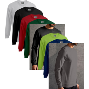 Promodoro E5099n Men´s New Sweater 100 Sports Grey 4xl
