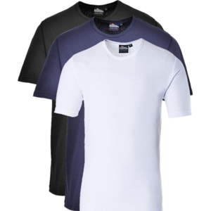 Portwest B120 Thermo T-Shirt, Korte Ærmer 3xl Hvid