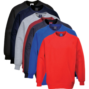 Portwest B300 Roma Sweatshirt L Sort