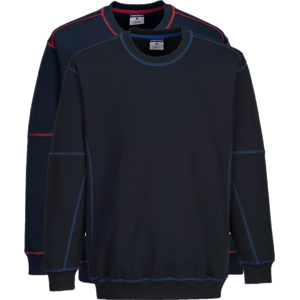 Portwest B318 Vigtig  To Farvet Sweatshirt M Navy/rød