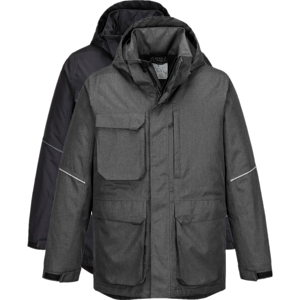 Portwest Kx360 Kx3 Parka Jakke Xl Grå Marl