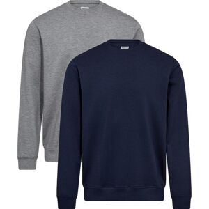 Proactive 48-4865-14 O-Neck Sweatshirt. / Sweater Lys Grå Melange 4xl