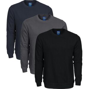 Projob 642124 2124  Sweatshirt Med Rund Hals I Bomuld / Arbejdstrøje Navy Xs