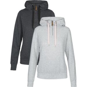Trespass Maren - Female Loungewear Hoodie / Hættetrøje Pale Grey Marl L