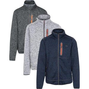 Trespass Bingham - Male Fleece At300  Black Marl L