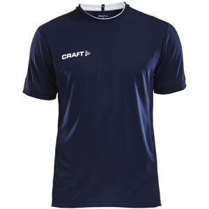 Craft 1905608 Progress Practise Tee Men Herre / Trænings T-Shirt / Sports T-Shirt / T-Shirt Club Cobolt/white 3xl