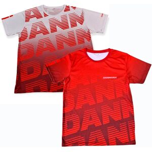 Danmarks Trøje - T-Shirts Med Danmark Print-Hvid-Xl