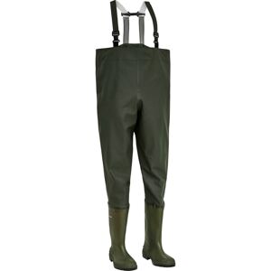 Elka 170000 Waders Med Korte Dunlop Støvler-Oliven-37