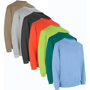 Id 0600 Sweatshirt / Klassisk Trøje-Oliven-2xl