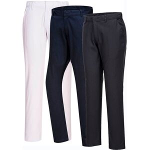 Portwest S232 Stretch Slim Chino Bukser 46 Sort