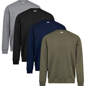 Proactive Herre Bambus Sweatshirt 48-4865-1400 O-Neck Sweatshirt. / Sweater-Grå Melange-M