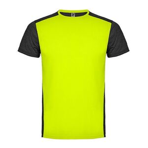 Roly Sport Ry6653 Xl Hvid 01/heather Fluor Coral 244 Farve