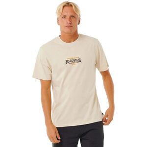 Rip Curl Men's  Pro Bells Beach 2024 Logo Short Sleeve Tee Vintage White M, Vintage White