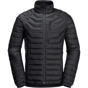 Jack Wolfskin Men's Routeburn Pro Insulated Jacket Black S, Black