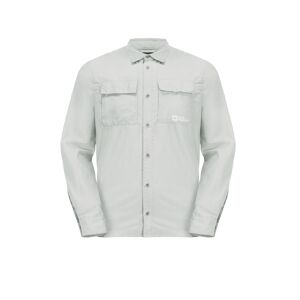 Jack Wolfskin Barrier Ls Shirt M Cool Grey XL, Cool Grey