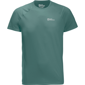 Jack Wolfskin Men's Prelight Chill Tee Jade Green M, Jade Green