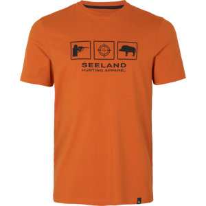 Seeland Men's Lanner T-Shirt Gold Flame XL, Gold Flame