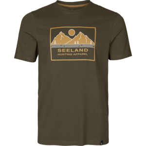 Seeland Men's Kestrel T-Shirt Grizzly Brown M, Grizzly Brown