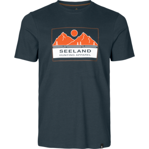 Seeland Men's Kestrel T-Shirt Dark Navy M, Dark Navy
