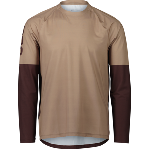 POC Men's Essential MTB Long-Sleeve Jersey Jasper Brown L, Jasper Brown