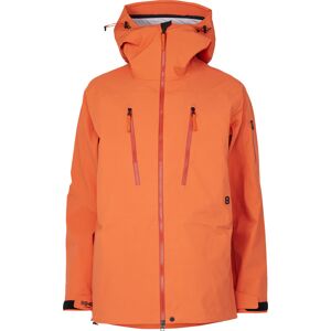 8848 Altitude Men's Gansu 4.0 Shell Jacket Orange Rust L, Orange Rust