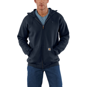 Carhartt Men's Zip Hooded Sweatshirt New Navy L, New Navy