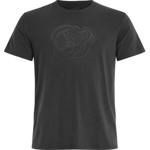 Urberg Men's Tafjord Bamboo Tee 2.0 Black Beauty/Octupus L, Black Beauty/Octupus