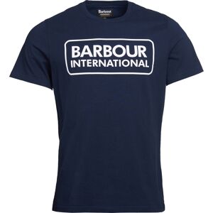 Barbour Men's  International Essential Large Logo Tee International Navy S, International Navy