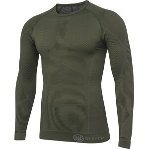 Beretta Men's HT Body Mapping 3D Long Sleeve Green Moss III, Green Moss