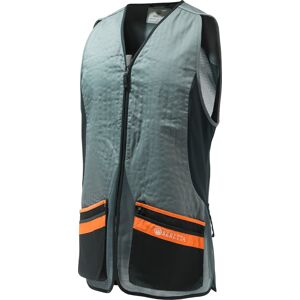 Beretta Men's Silver Pigeon Evo Vest Grey & Orange XL, Grey & Orange
